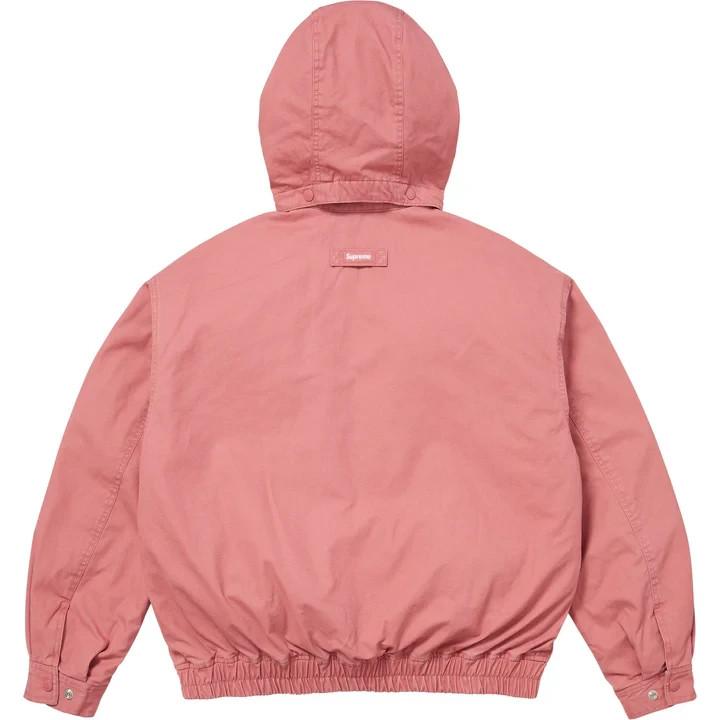 Supreme Hooded Utility Jacket Pink