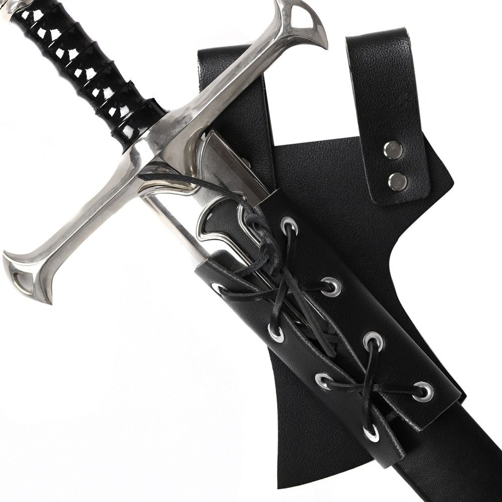 Cosplay Medieval Sword Holder Vintage Sword Strap Durable Weapon Cosplay Gear  For Adult Men