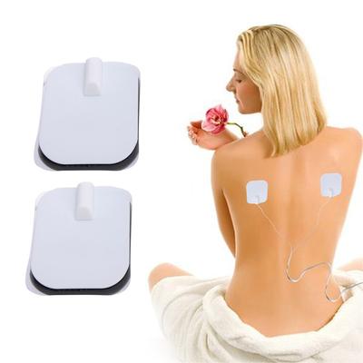 2 шт./лот электроды для миостимулятора физиотерапии десятки аппаратов подушечки миостимулятор пластыри клейкая гелевая подушечка