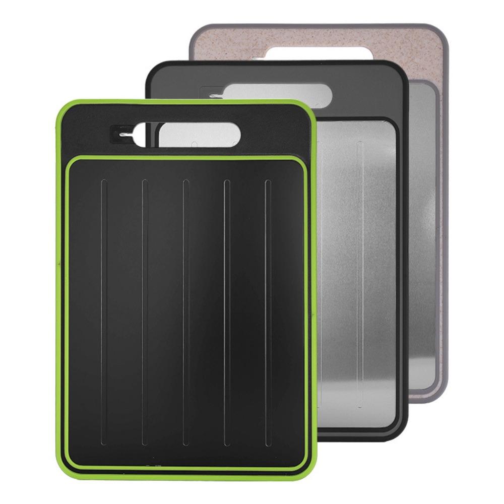 Разделочная доска 4 в 1 для разморозки Двусторонняя прямоугольная Подставка для быстрой разморозки с теркой Точилка Разделочная доска Говядина