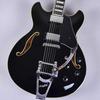 AS103T Black Guitar Shimamura Musical Instruments Original Model Ibanez Semi-acoustic
