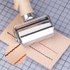 Stamping Quilting Wooden Smoother Glue Laminating Platen Tool Seam Roller Leather Press Edge Roller