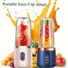 Portable Rechargeable Juicing Cup with Built-in Battery, Multi-Functional Mini Blender for Home and Travel