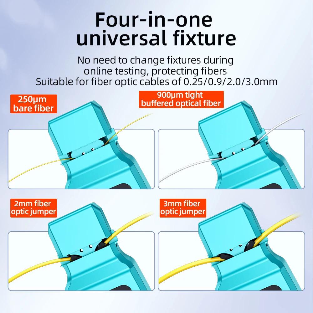 5-in-1 Active Optical Fiber Identifier High Precision Fiber Cable Tester Detector Fiber Optic Networks Maintenance Tool