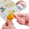 1Pc Portable Mini Sealing Machine Package Sealer Bags Thermal Plastic Food Bag Hand Pressure Heat Sealing Machine Kitchen Tools