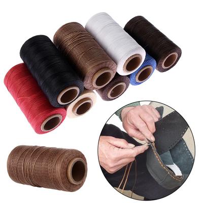 150D 260м/Рулон DIY Нить Шнуры для Бижутерии Шнур для Шитья Вощеный Шнур Швейная Нить Кожаный Инструмент