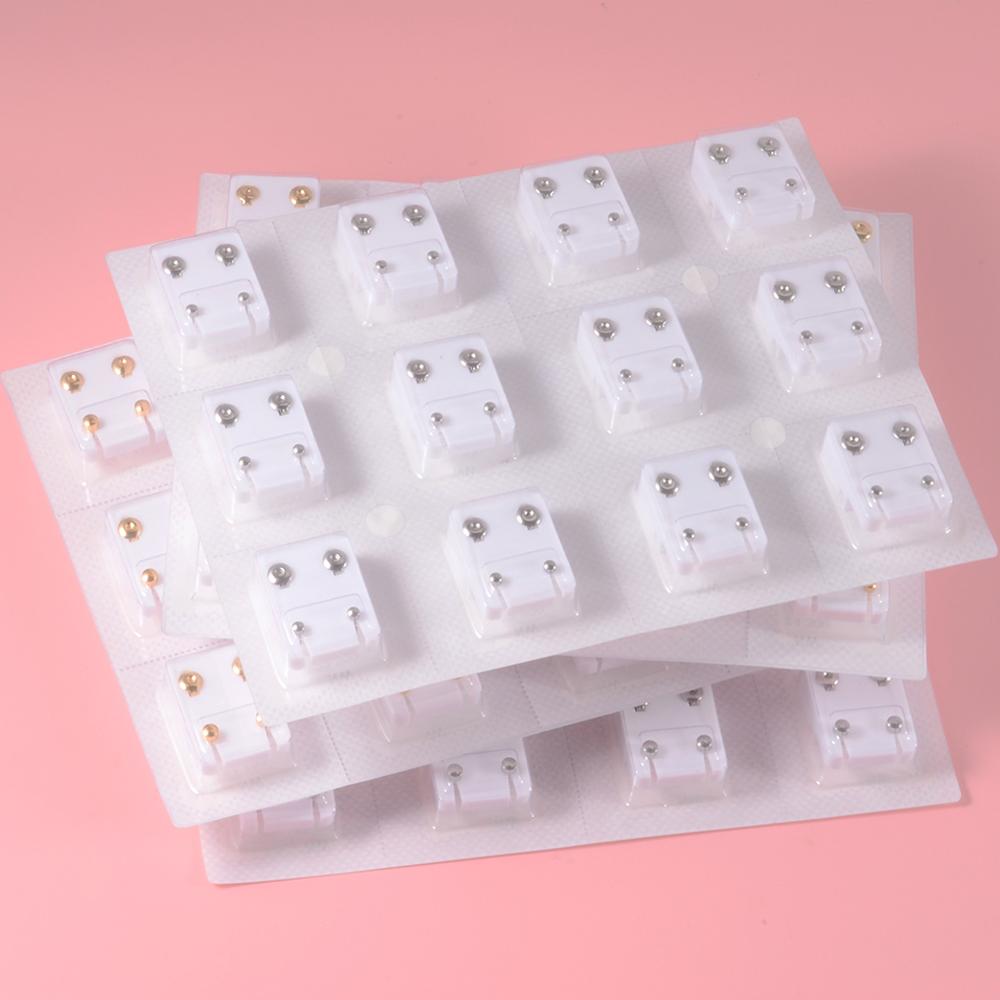 12Pairs Surgical Steel Gold&Silver Color Ear Studs Cartilage Helix Lobe Conch Piercing Earrings Fashion Piercing Body Jewelry