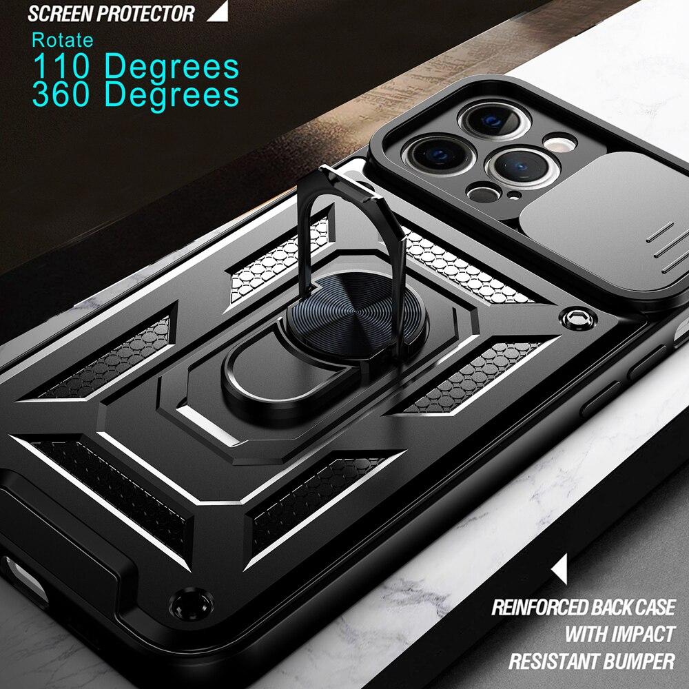 KEYSION Противоударный чехол для iPhone 12 Pro Max 11 X XS XR, защитный чехол для камеры с push-pull, чехол для телефона iPhone SE 2020 8 7 6s Plus