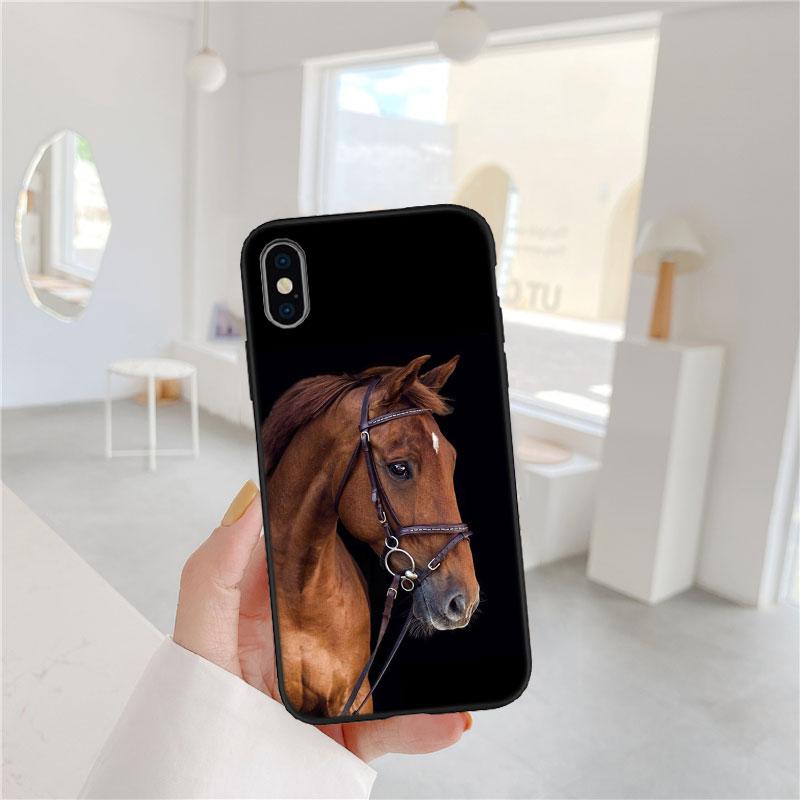 LO43 Мягкий чехол для телефона с принтом лошади для Xiaomi Xiaomi Poco M4 M5 M6 M7 X3 X6 X7 F8 Ultra Pro GT NFC