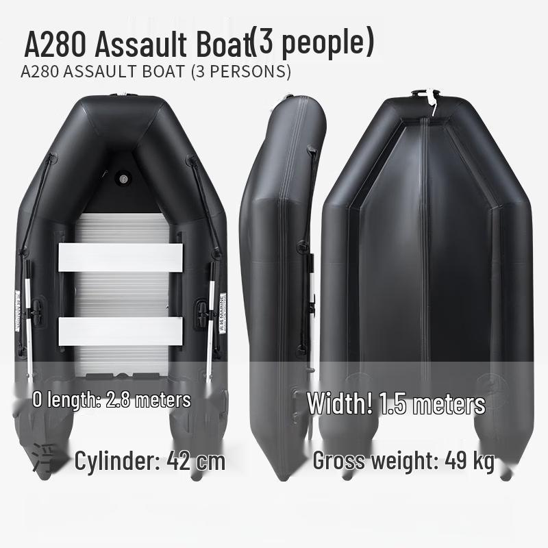 Heavy-Duty Inflatable Fishing Boat