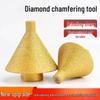 Алмазная коронка для мрамора и плитки - Инструмент для снятия фаски, Насадка для угловой шлифмашины, Конический полировальный пад, Насадка для электродрели