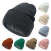 Winter Warm Beanie Hat Fleece Lined Skull Cuff Cap Unisex Ski Hats for Men Women