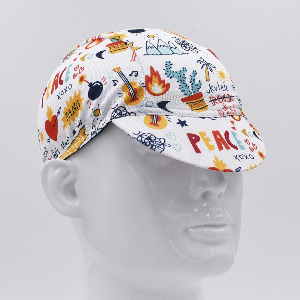 Уличная велосипедная шапка влагоотводящая с принтом спортивная солнцезащитная шапка быстросохнущая дышащая шапка для бега и фитнеса