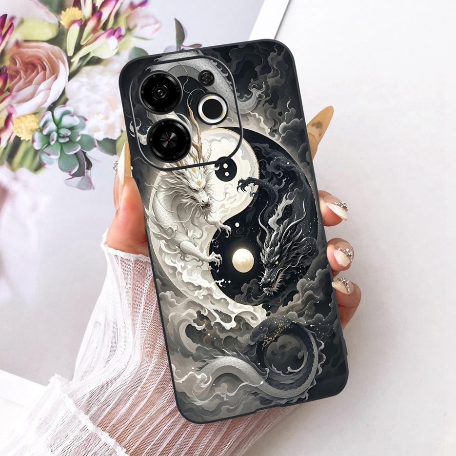 Чехол для Tecno Pop 9 5G KL4 Новый Роскошный Расписной Чехол для Tecno Spark 30C 5G KL8H Мягкий Силиконовый Чехол для Tecno Spark 30 5G Fundas
