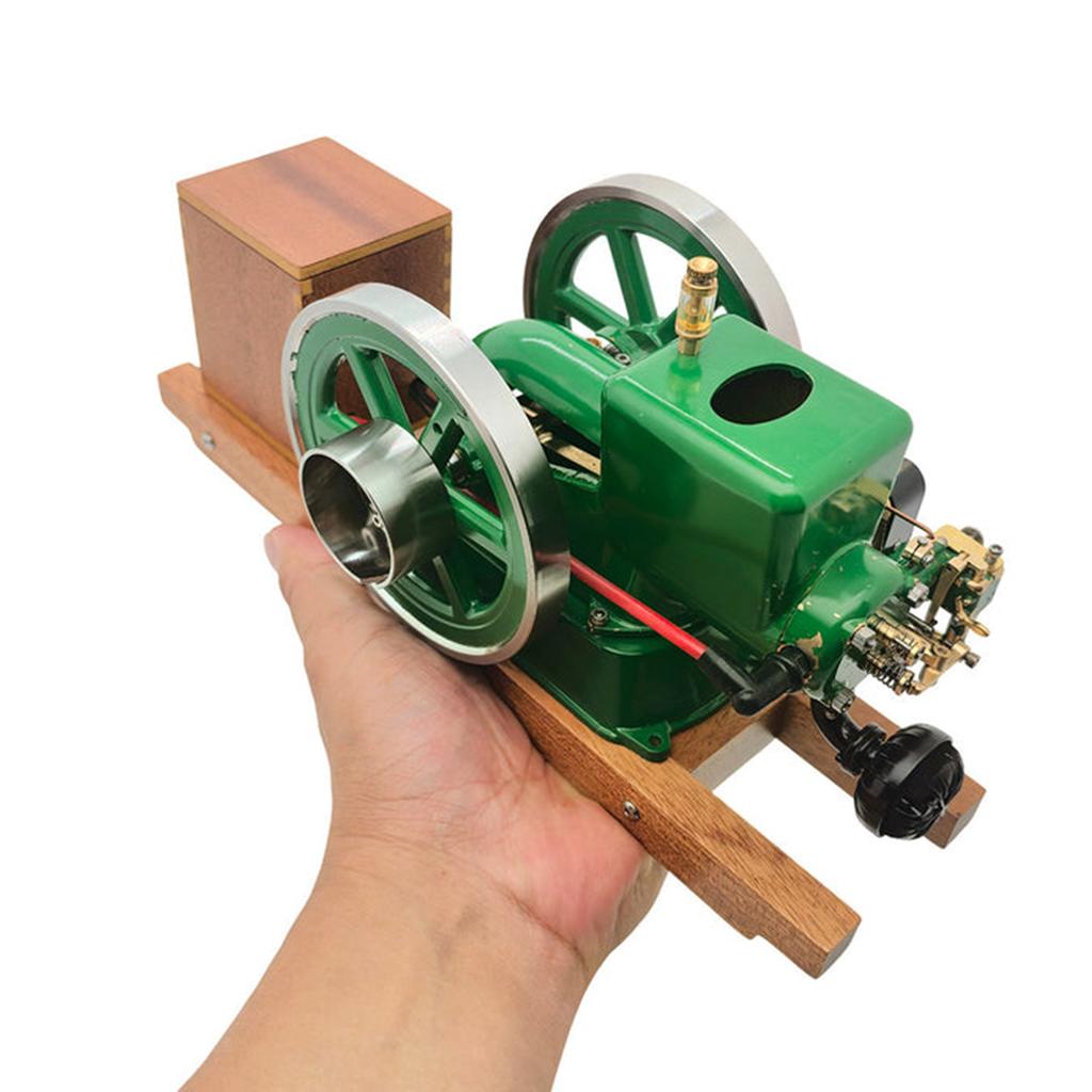 Throttle Governor Single-cylinder Four-stroke Internal Combustion Engine Model Metal Horizontal Retro Water-cooled Engine Model