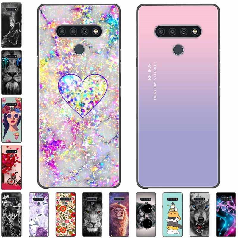 Чехол для LG K41s k51s Силиконовый Мягкий Модный Животное Задняя крышка для LG Q70 Q60 Чехол Защита на для LGQ60 K 51S Мультяшный Чехол-сумка для телефона