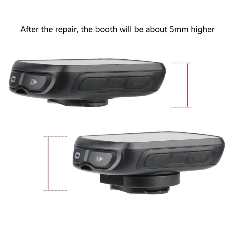 Bike Computer Base Repair Elastic Silicone Cover Replacement Fix Part Cycling Accessories Speedometer Base Battery Cover
