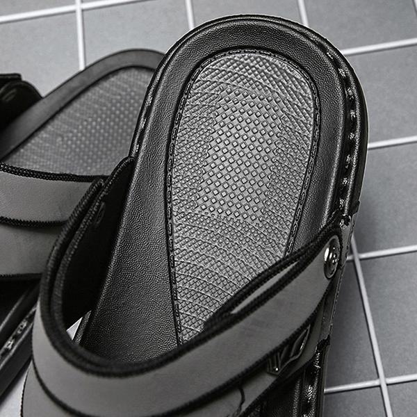 Новые летние мужские сандалии, нескользящая легкая пляжная обувь на мягкой подошве