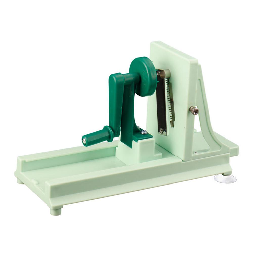 Ручная спиральная овощерезка Многофункциональная овощерезка Кухонные принадлежности Прочная спиральная овощерезка