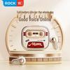 ROCK Ретро Кассетные Полувнутриканальные Bluetooth Наушники