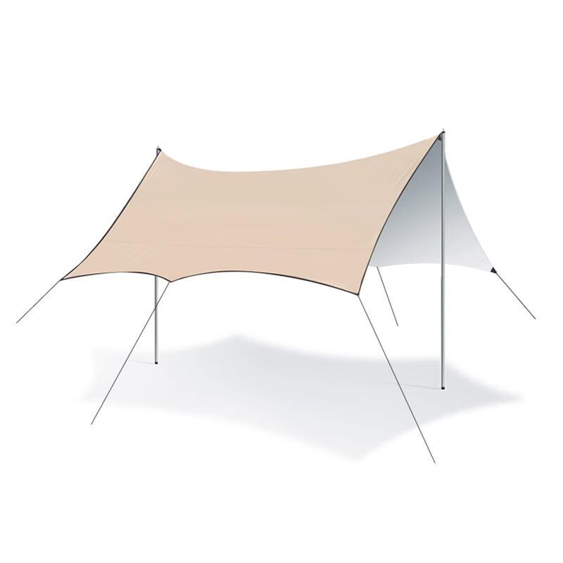 OEING Silver-Coated Canopy Tent Tarp