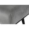 Banc Banquette - DKD Home Decor - Noir/Gris - Polyester - Style Contemporain - À Monter Soi-même