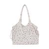 Large Capacity Casual Shoulder Bag Women Lightweight Canvas Tote Urban Minimalist Style Daily Use