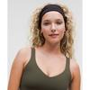Lululemon Выровняйте верхнюю часть бака, легкую поддержку, чашку AB, темно-оливковую
