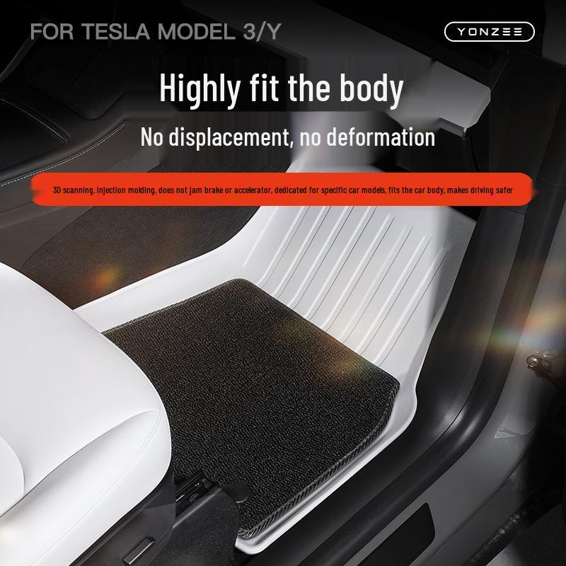 Коврики в салон TPE с полным покрытием для Tesla Model 3/Y