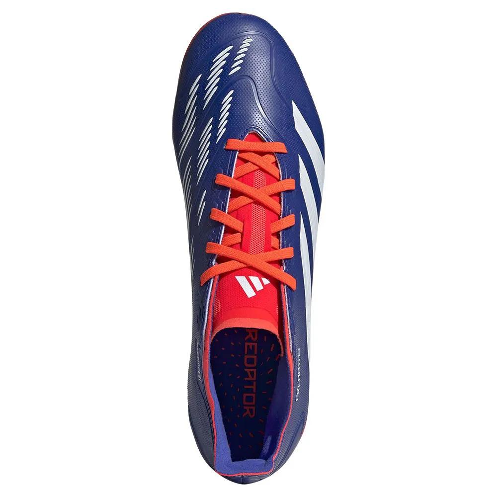 Adidas predator league football boots multi-ground outsole Blue/White/Red