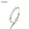 Классическое кольцо Lindon из медного сплава с цирконием, женские ювелирные изделия, свадебный подарок для вечеринки