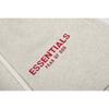 Fear of God Шорты-толстовка Essentials с принтом красных букв, унисекс, свободные, хлопковые, на шнурке, эластичный пояс, повседневные спортивные шорты