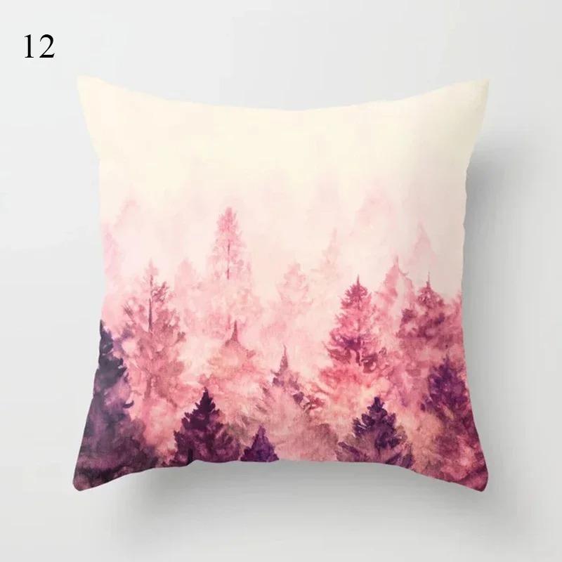 Розовый психоделический планета облако декоративная наволочка для подушки украшения автомобиля офис гостиная диван дома наволочка