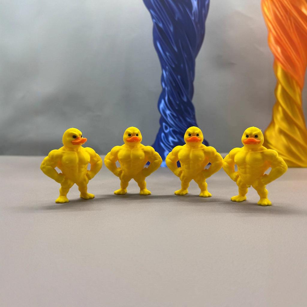 Новая 3D статуэтка Утки-качка на Хэллоуин, Настольный декор, Милая фигурка для книжной полки, Многофункциональный аксессуар для дома на Рождество
