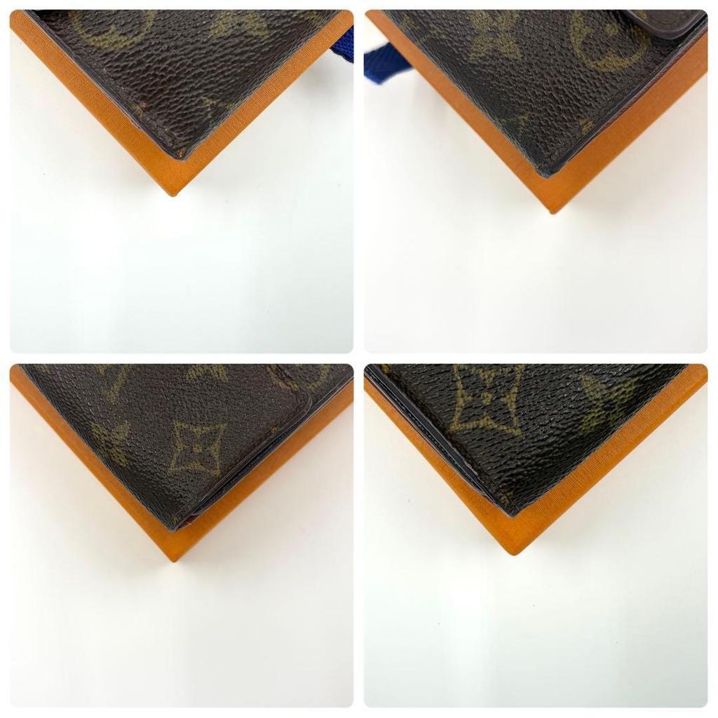 Used LOUIS VUITTON Monogram Trifold Wallet Elise