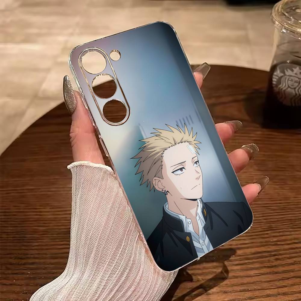 Чехол для телефона T-Tsumugi- Rintaro для Samsung Galaxy A71, A70, A52, A51, A40, A30, прозрачная крышка