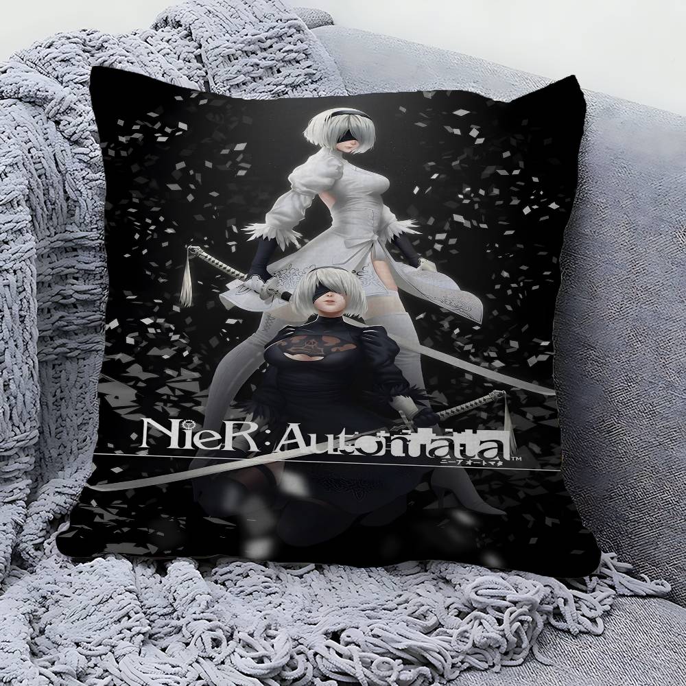 NieR Automata Персонализированная картинка текст домашние декоративные подушки Бытовые подарки xсм