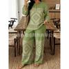 Women's Wholesale Long Sleeve Lace Flower Long Sleeve Ethnic Style Women's Hot Selling Set