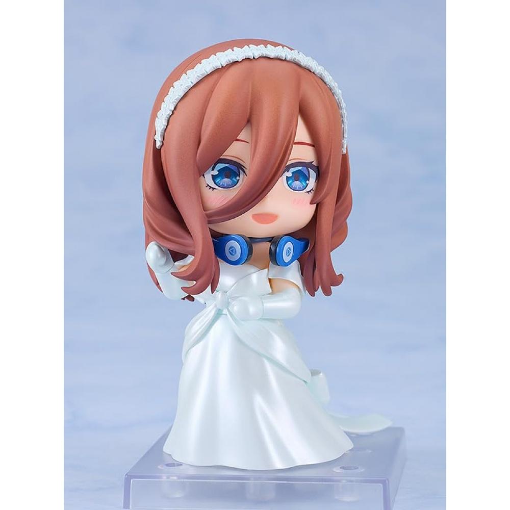 Nendoroid The Quintessential Quintuplets Мику Накано Свадебное платье Ver. Немасштабная подвижная фигурка, раскрашенная пластиком
