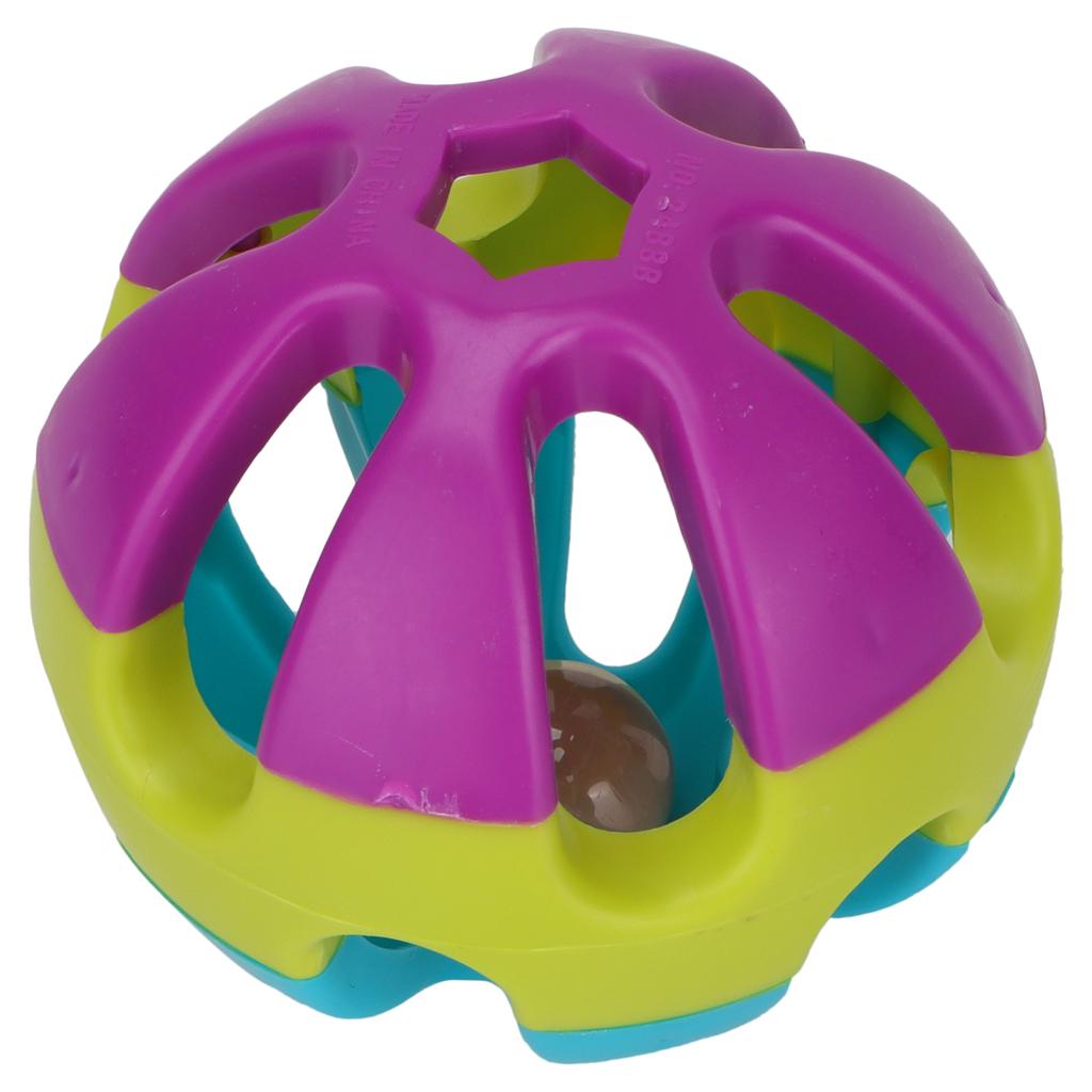 NonToxic Plastic Cat Chasing Rattle Interactive Toy Catching Ball with Bell Pet Supplies