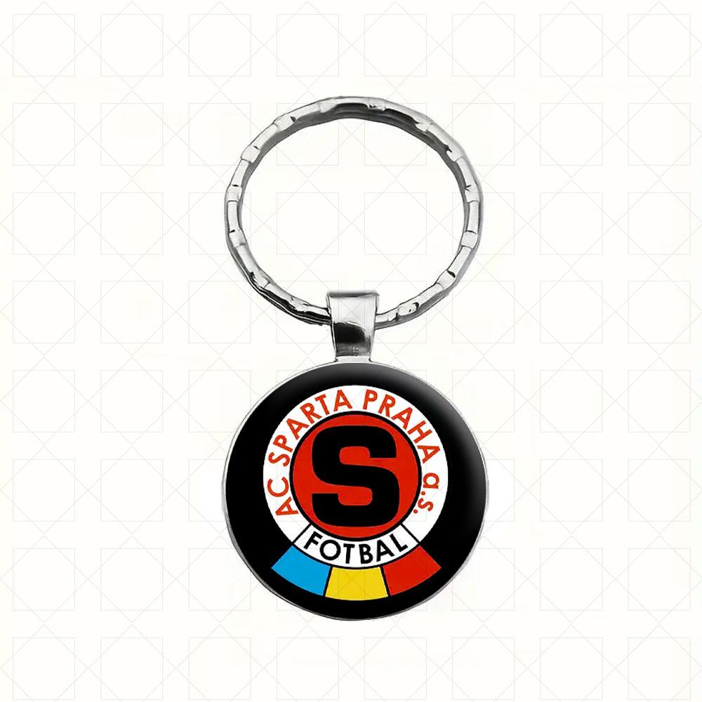 1 шт. ФК «Спарта» Кроссбоди Брелок Прочный Сделай сам Брелок для ключей автомобиля Аксессуары Сувенирный подарок для мужчин Женщин Футбольных фанатов