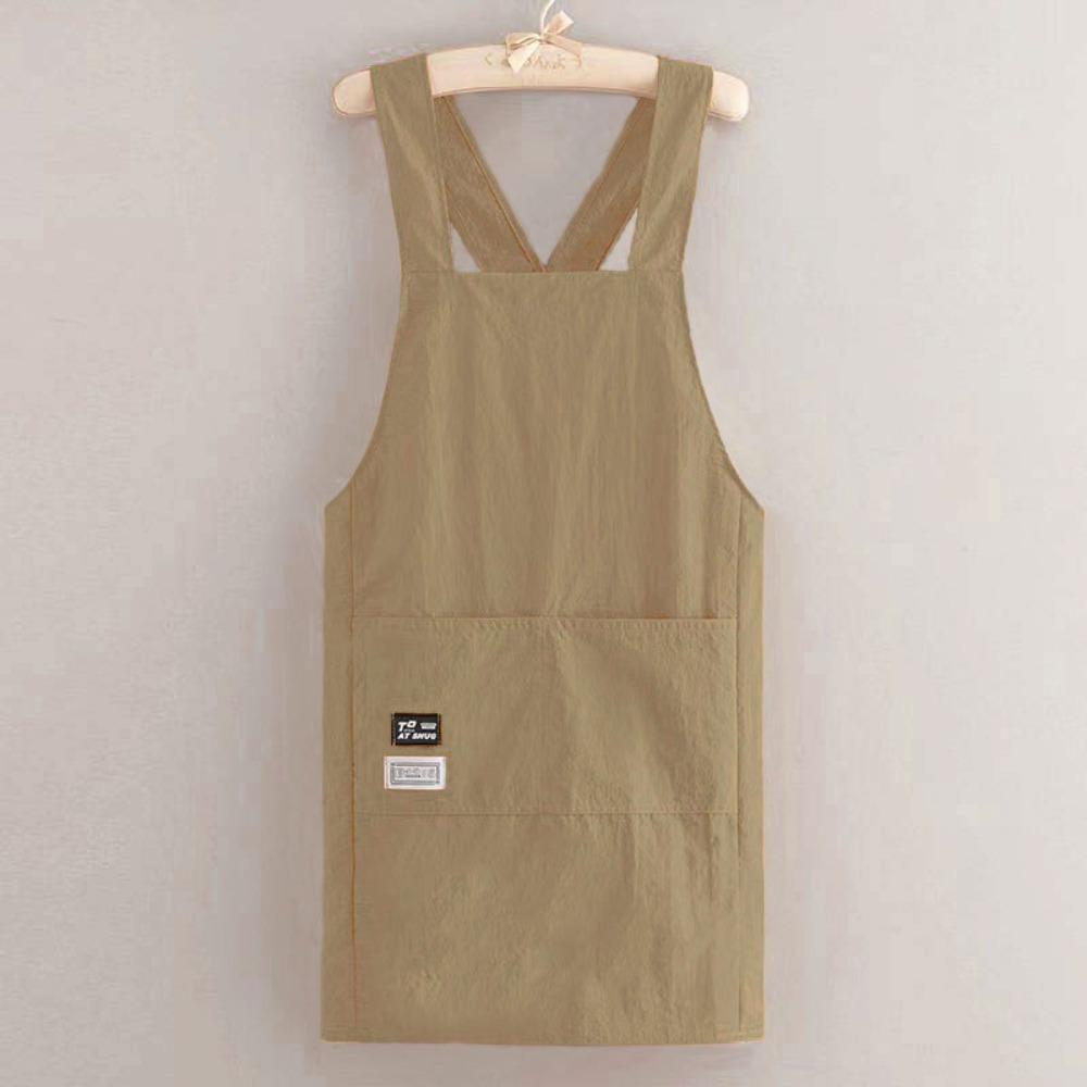 Водонепроницаемый кухонный халат, грязеотталкивающий, для нейл-арта, кафе, рабочая одежда, новый кулинарный фартук