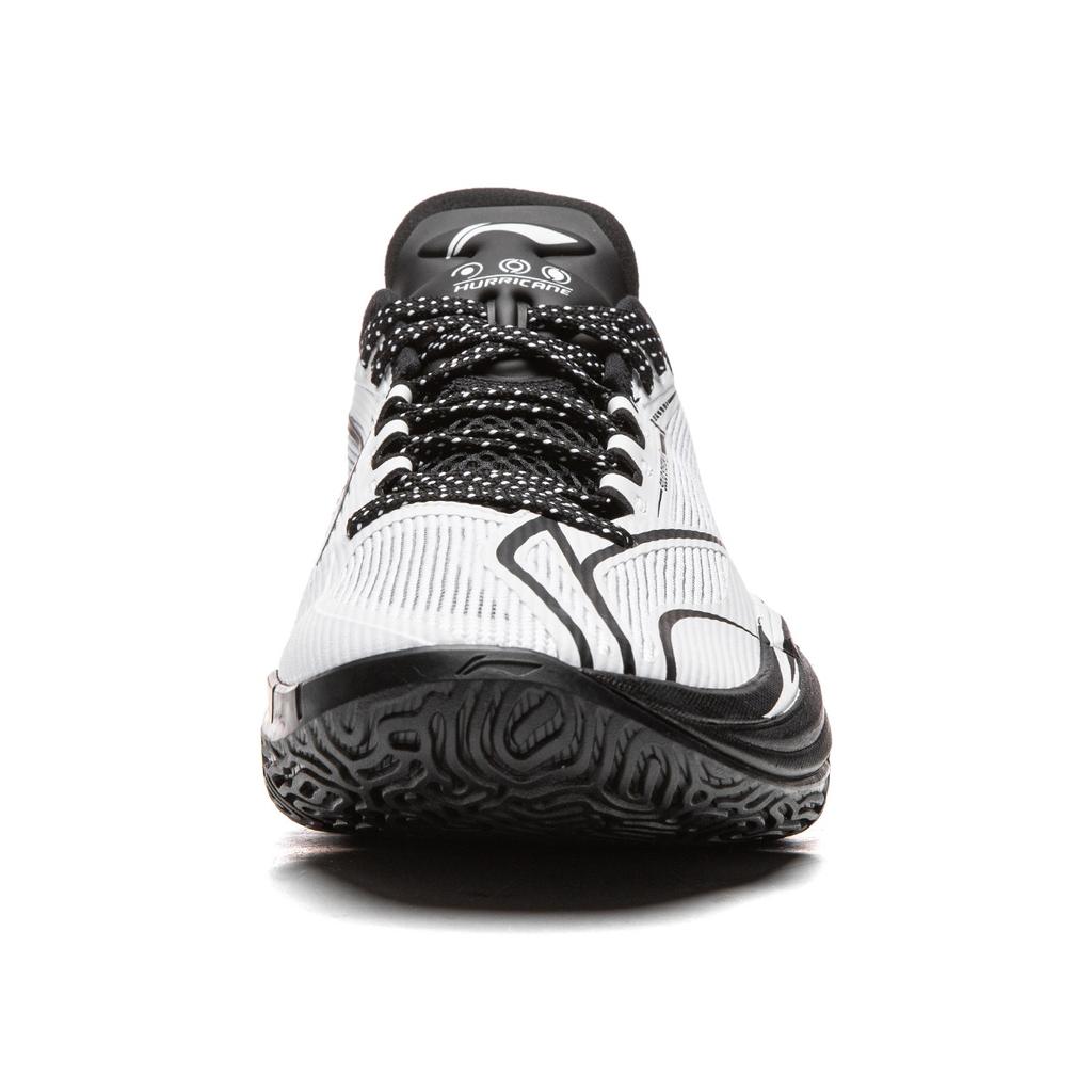 Li Ning Hurricane Storm Eye Технология Полной Подошвы Беговые Защитные Кроссовки Мужские Баскетбольные Кроссовки Белый Черный ABAU083-13