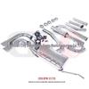 Compatible with 2010-2017 BMW X3 F25: Mid/Rear Single Muffler, Single Valve, Single-Side Dual Exit Mod.