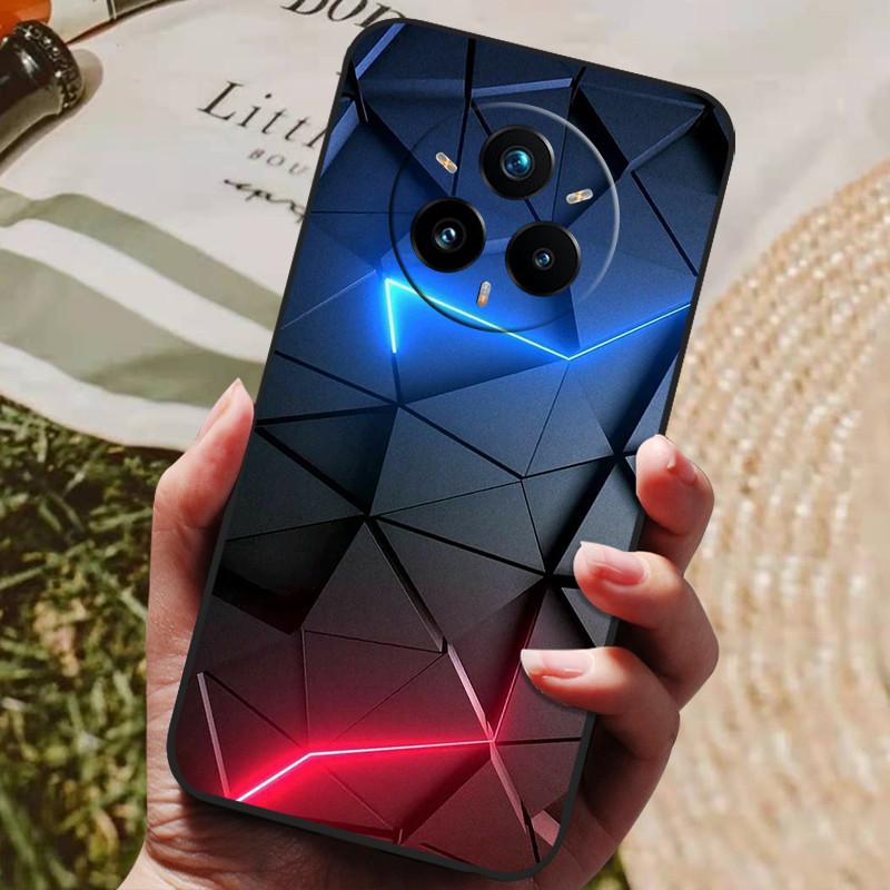 For Realme 14 Pro Plus Case Soft TPU Silicone Back Cover for Realme 14 Pro + Phone Cases Realme 14x 5G Global Cute Cartoon Capa