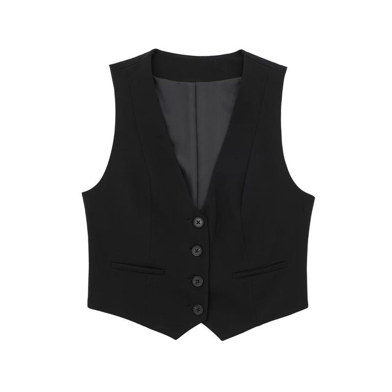 Women's Fashion Style Fall Lapels High Waist Pants Suit