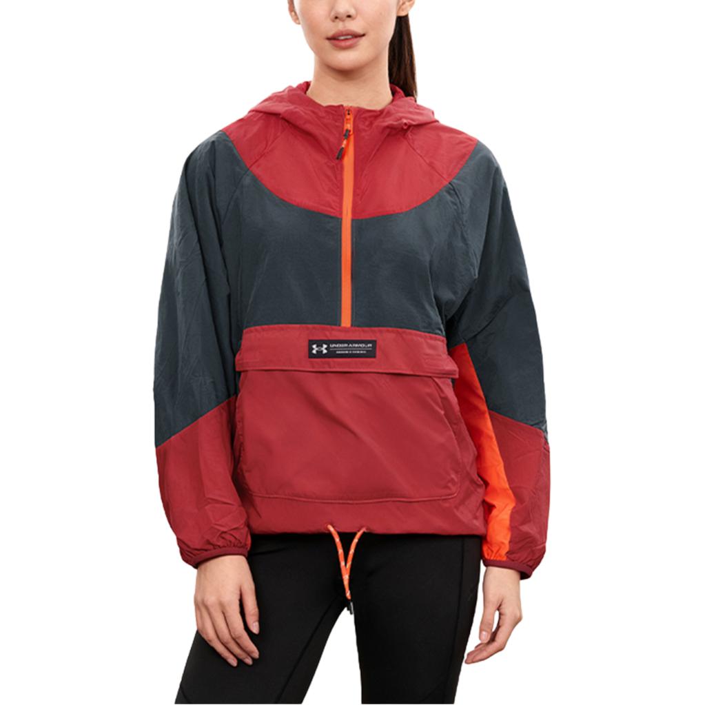 Under Armour Толстовка женская красная 1376920-638