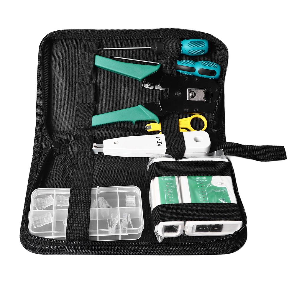 Network Tool Kit Installation Tools Set Household Tester Pliers Combination Toolkit