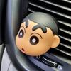 Belle Ament Crayon Shin-chan Big Face Refillable Car Air Freshener, Midsummer Night, 2 pieces,Korean Car Acc