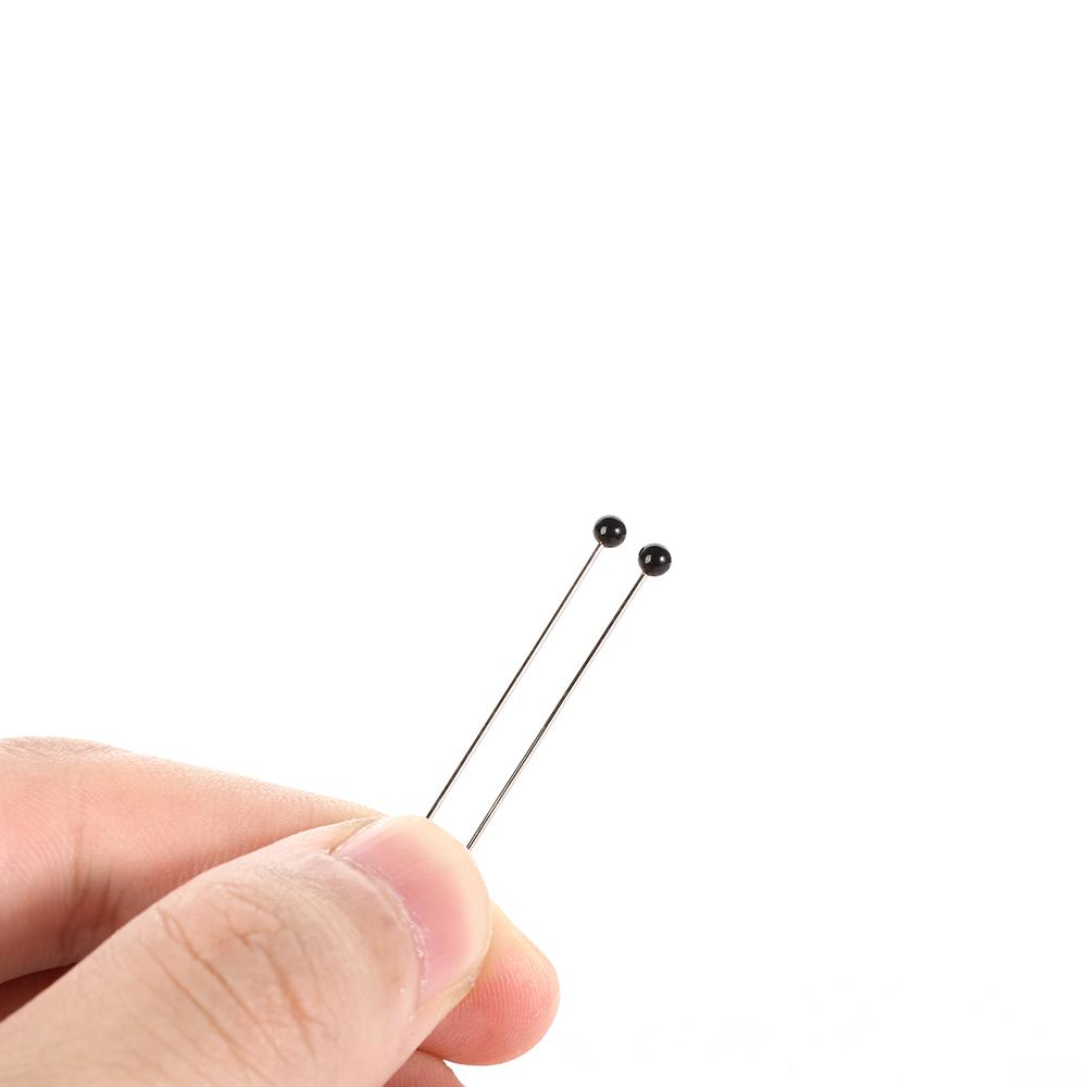 DIY Fashion Bead Glass Head Colored Stitch Safety Pin Sewing Needles Knitting Pin Dressmaking Pins